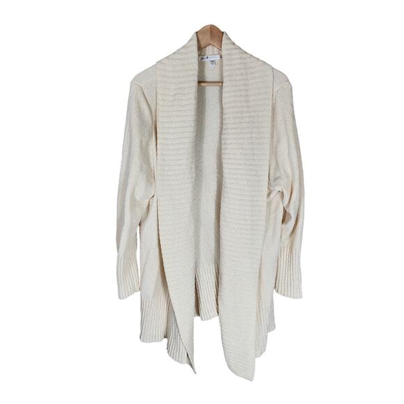 SEVEN7 Women's Cream Super Soft Warm Lounge Work Cardigan SZ XXL - Picture 1 of 9